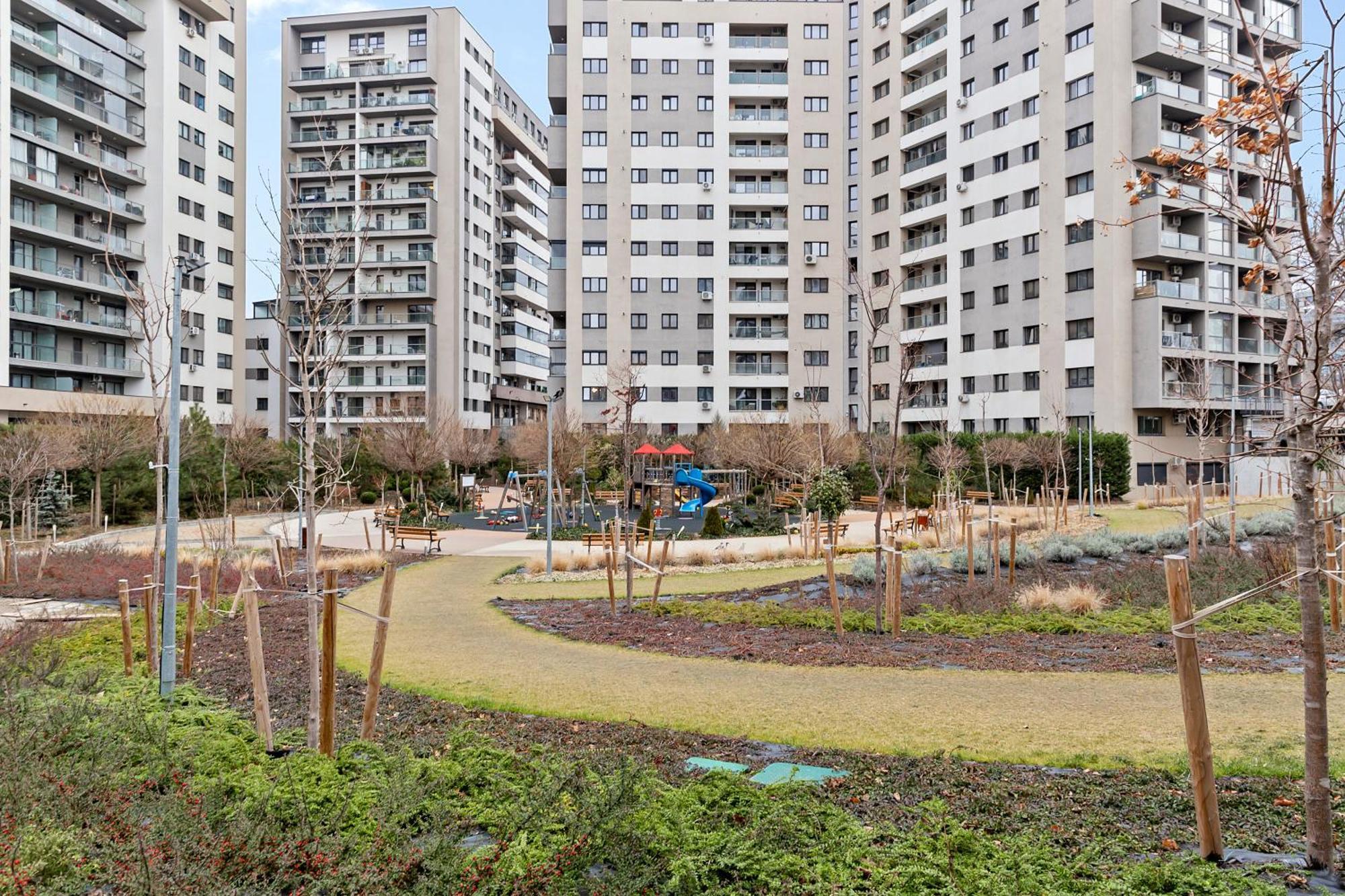 בוקרשט Mido Park Apartment With Private Parking & Self Check-In מראה חיצוני תמונה